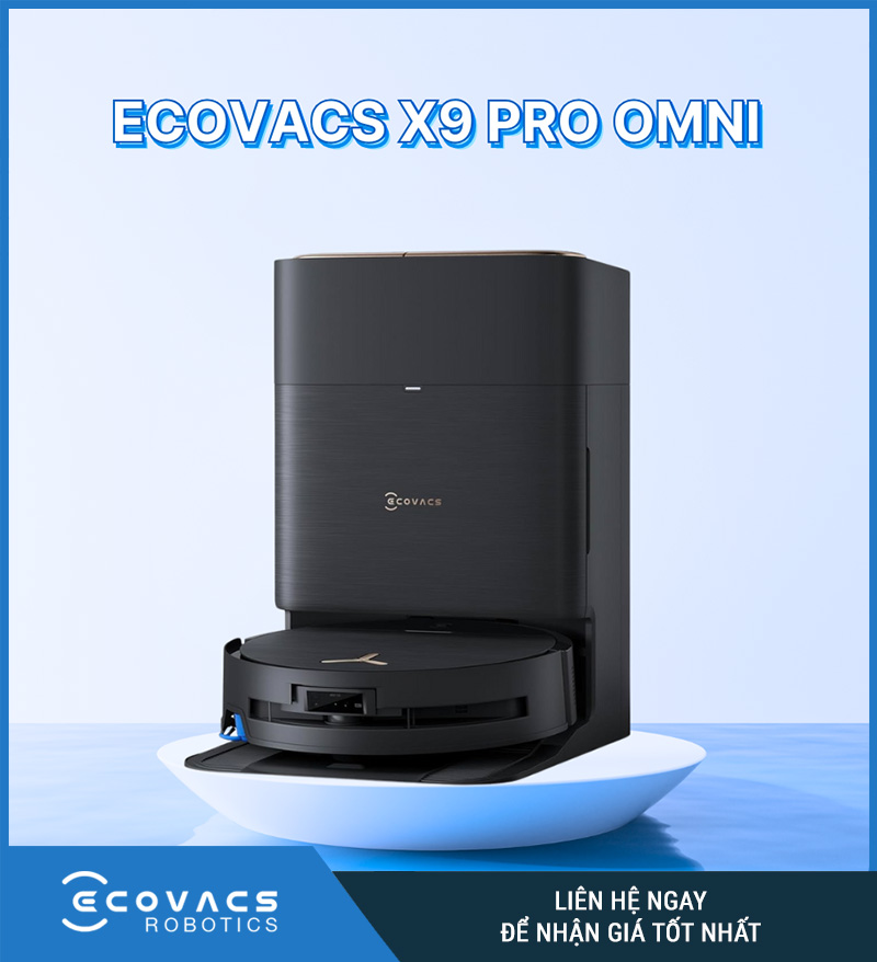 X9 Pro Omni: Robot lau hút thông minh cho ngôi nhà hiện đại