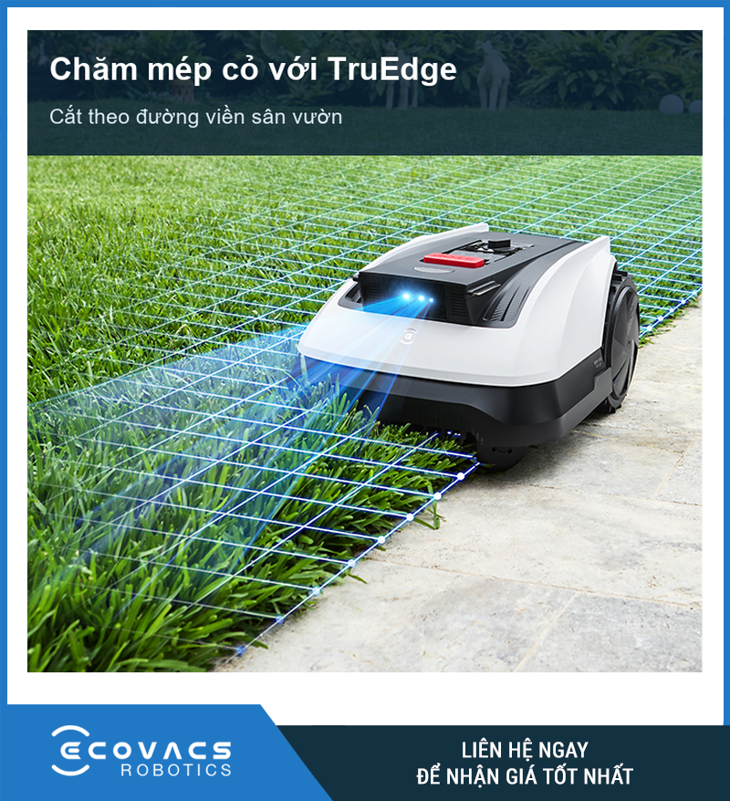 TruEdge hỗ trợ cắt sát rìa trên GOAT O800 RTK