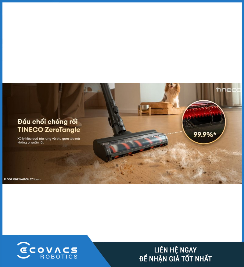 Tineco Floor One Switch S7 Steam - Máy hút bụi lau sàn khô ướt