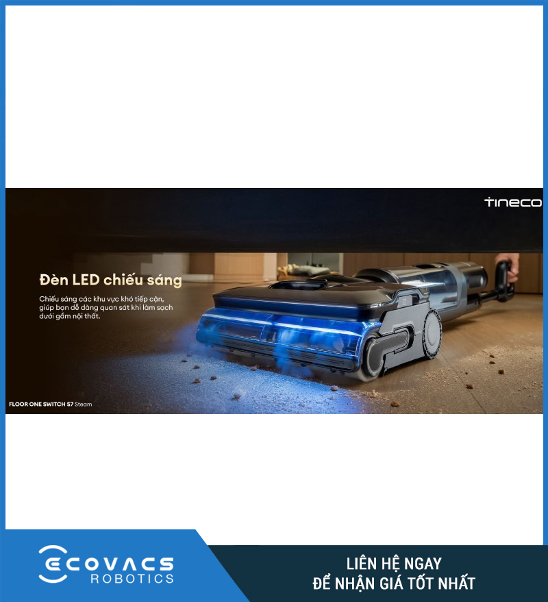 Tineco Floor One Switch S7 Steam - Máy hút bụi lau sàn khô ướt