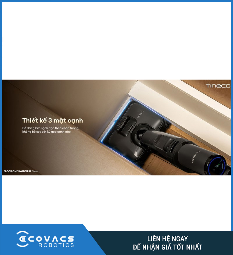 Tineco Floor One Switch S7 Steam - Máy hút bụi lau sàn khô ướt